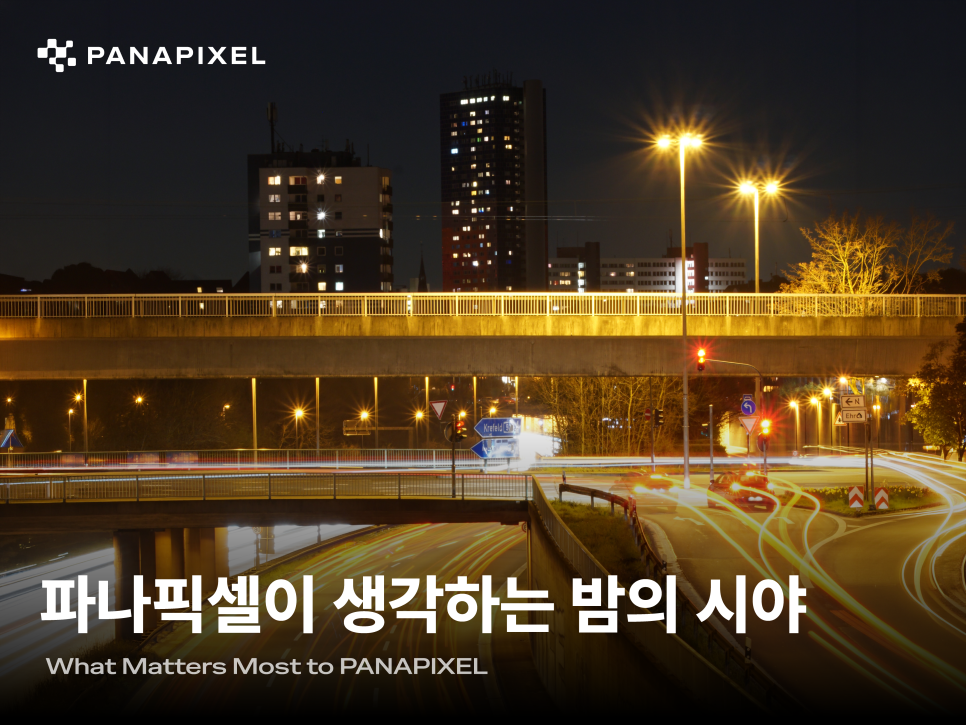 파나픽셀이 생각하는 밤의 시야