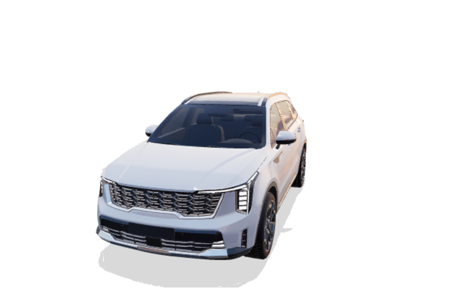 일반 SUV 파나픽셀 UB 틴팅 시공 사진