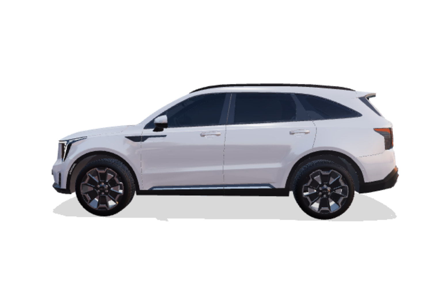 일반 SUV 파나픽셀 UB 틴팅 시공 사진