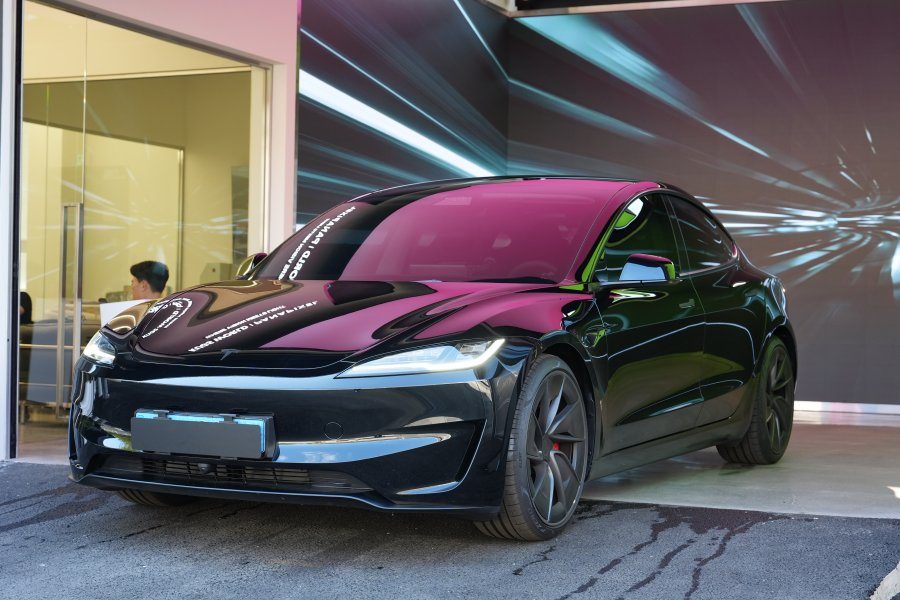 테슬라 모델 3 하이랜드 파나픽셀 UB 틴팅 시공 사진